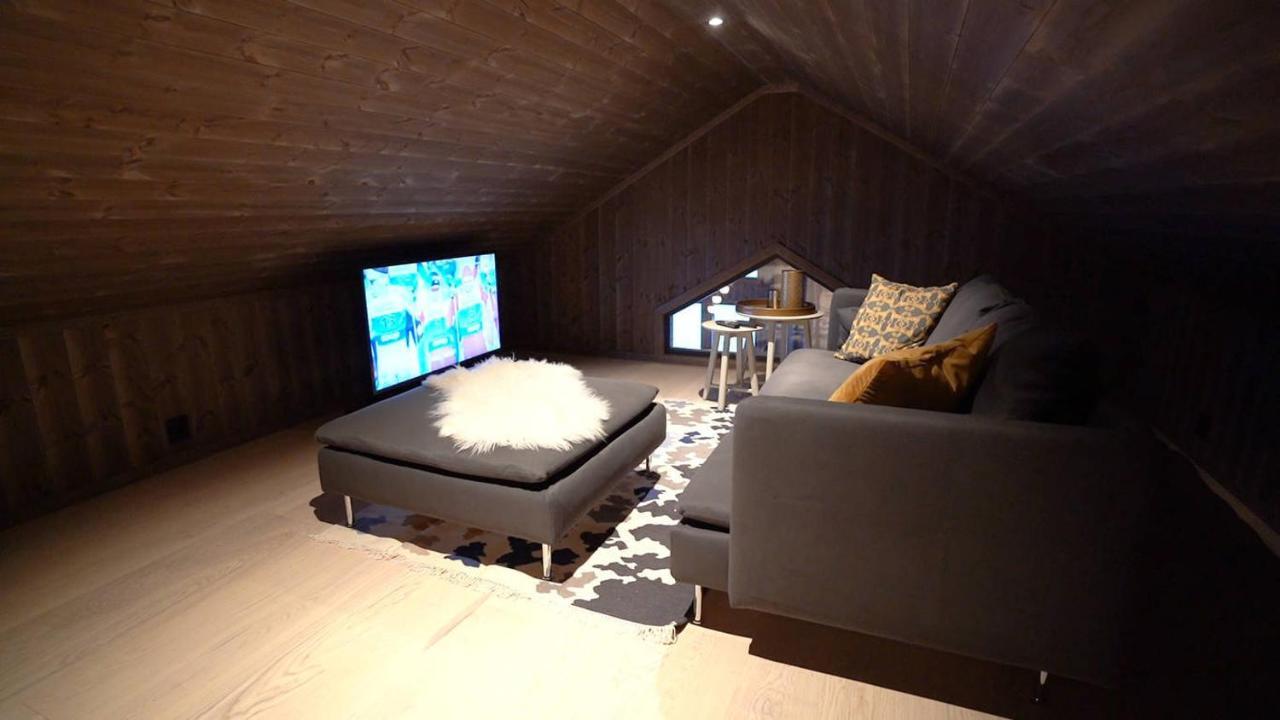 Modern Unique Cabin Fantastic Location Skeikampen Свингволл Экстерьер фото