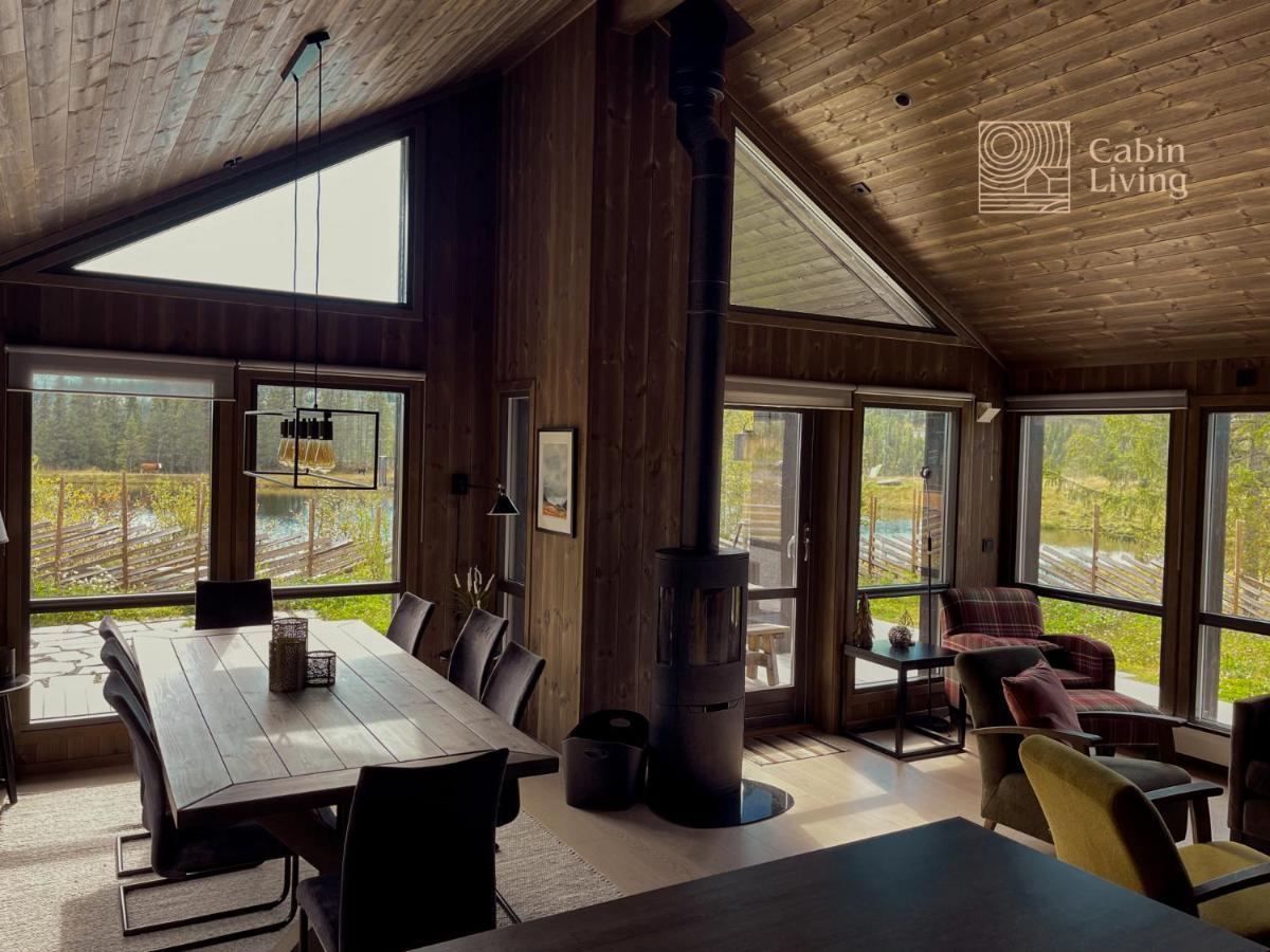 Modern Unique Cabin Fantastic Location Skeikampen Свингволл Экстерьер фото