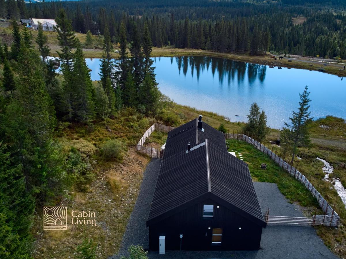 Modern Unique Cabin Fantastic Location Skeikampen Свингволл Экстерьер фото