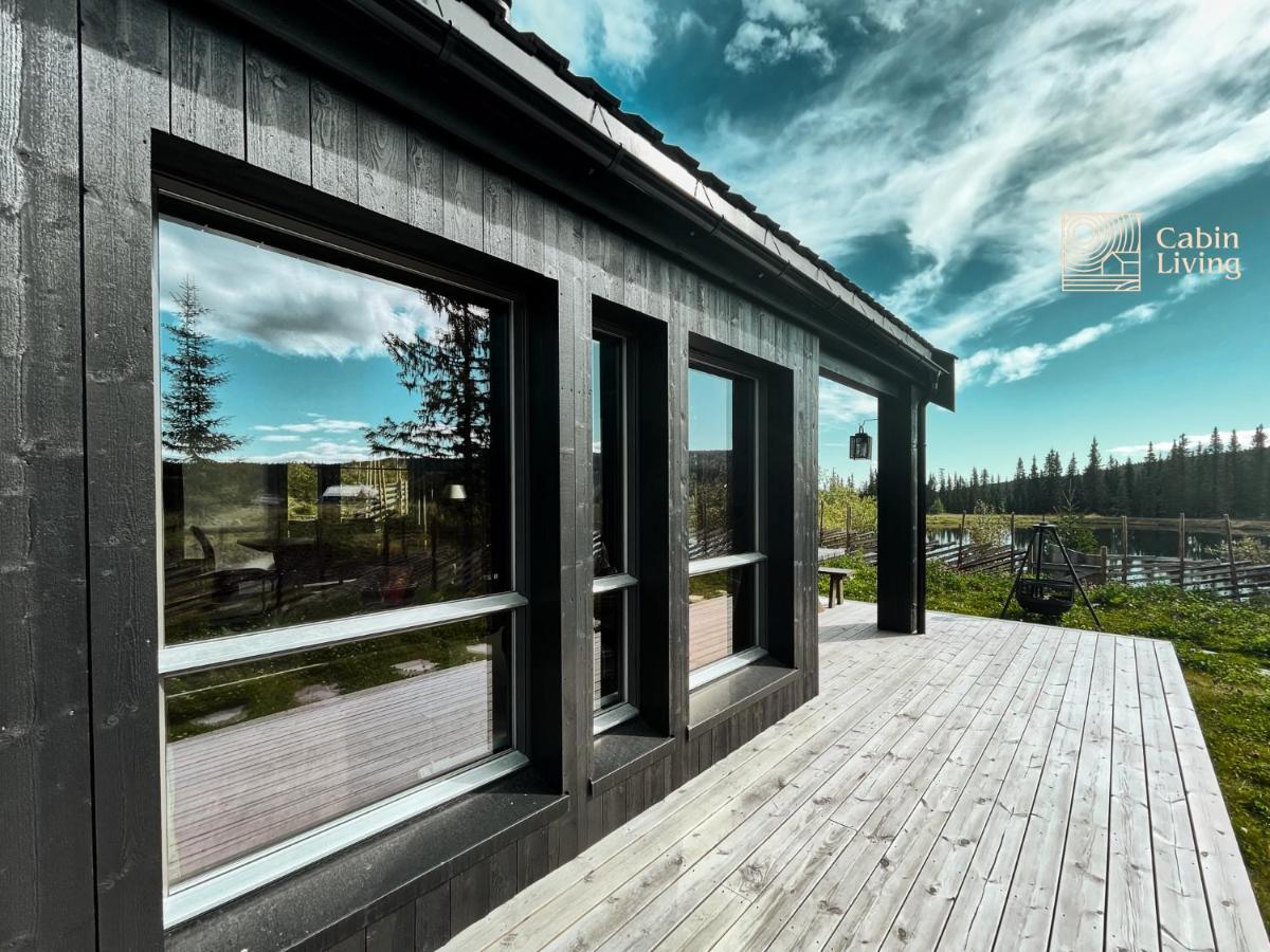 Modern Unique Cabin Fantastic Location Skeikampen Свингволл Экстерьер фото