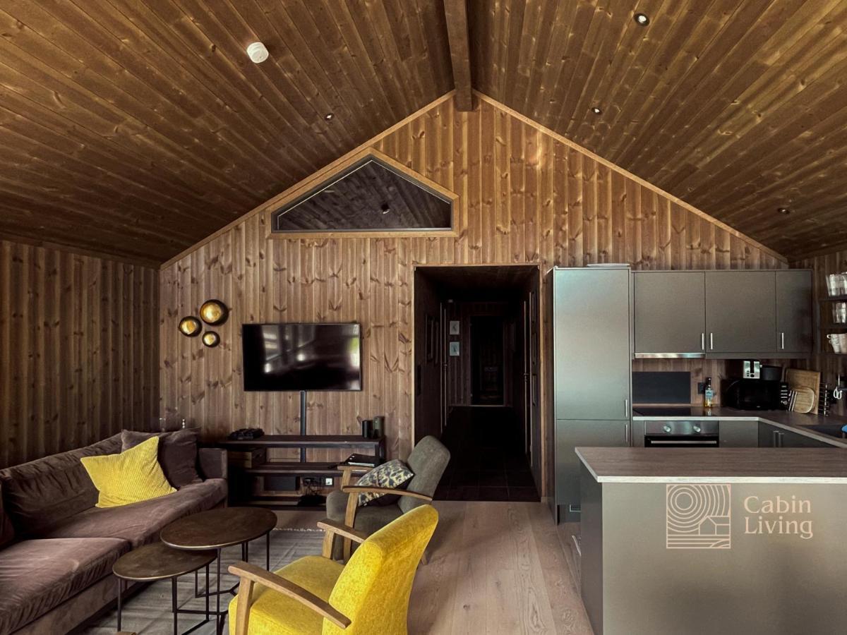 Modern Unique Cabin Fantastic Location Skeikampen Свингволл Экстерьер фото