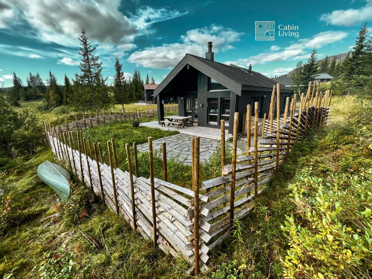 Modern Unique Cabin Fantastic Location Skeikampen Свингволл Экстерьер фото