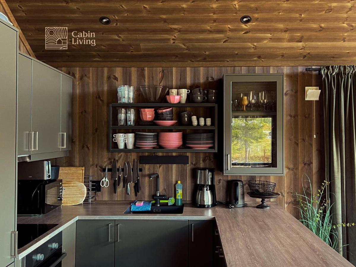 Modern Unique Cabin Fantastic Location Skeikampen Свингволл Экстерьер фото